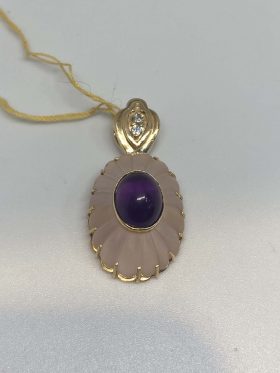 pendant with necklace