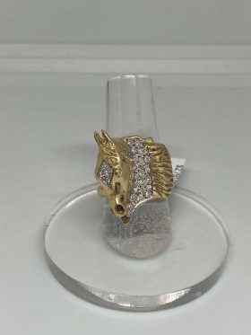 18K gold ring