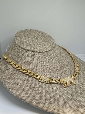 Elephant gold chain