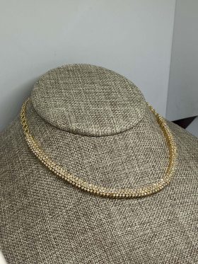 22Kt Yellow Gold Diamond Necklace